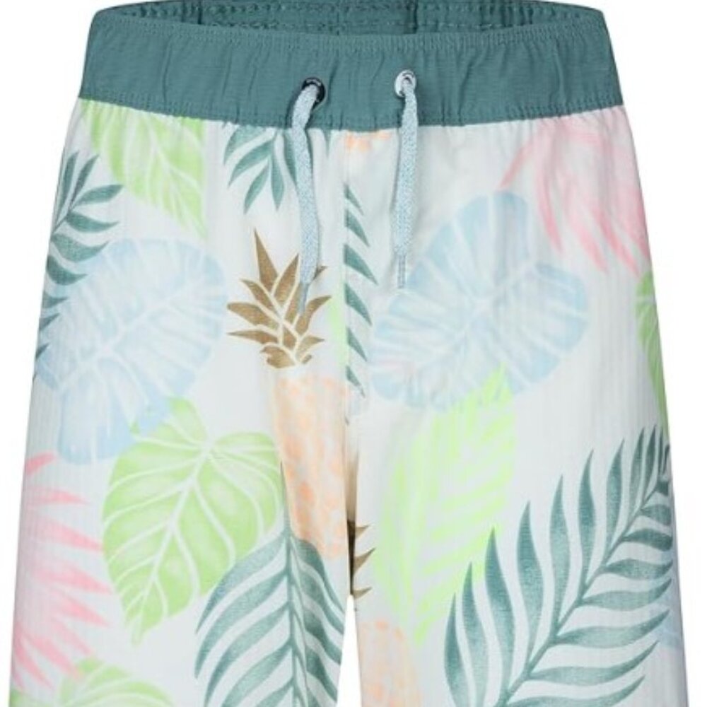 NWT Boys Hurley Washed Pineapple Boardshorts L